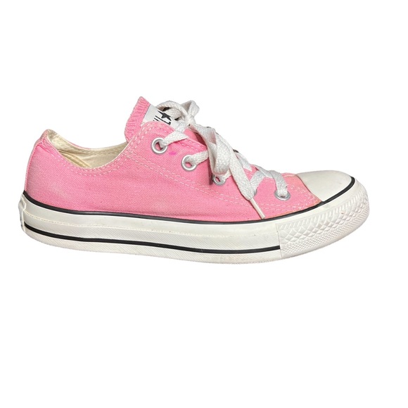 Converse Pink and White Athletic Shoes - Picture 3 of 9